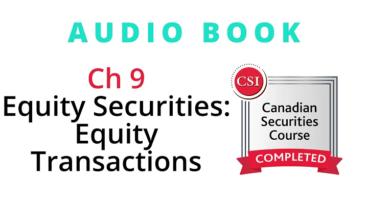 CSC Ch 9 | Equity Securities: Equity Transactions - DayDayNews