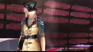 Dissidia 012 (duodecim) Final Fantasy- LV 100 Lightning VS LV 105 Squall