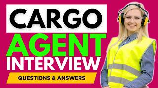 Most Common Cargo Agent Interview Questions and Answers for 2026 | Cargo Agent Interview