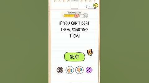 Brain test All-Star level 266 walkthrough solution