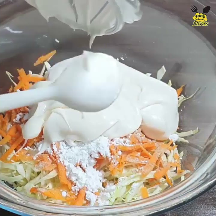 How To Make Coleslaw l Cabbage Salad Recipe l Short Video