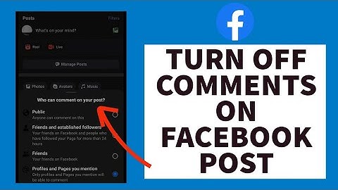 How To Turn Off Comments On Facebook Posts (2023) | Disable Comments On Facebook Post (Quick & Easy)