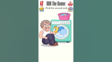 Where’s the Second Sock?! 🧦😲 Can You Find It? | DOP 5 Level 62 #dop5 #shorts #gameplay #trending