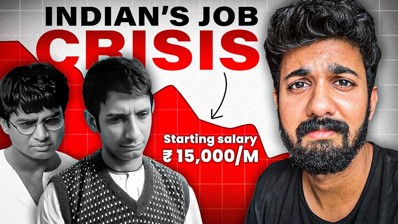 The Dark Reality of INDIAN JOB MARKET - YouTube