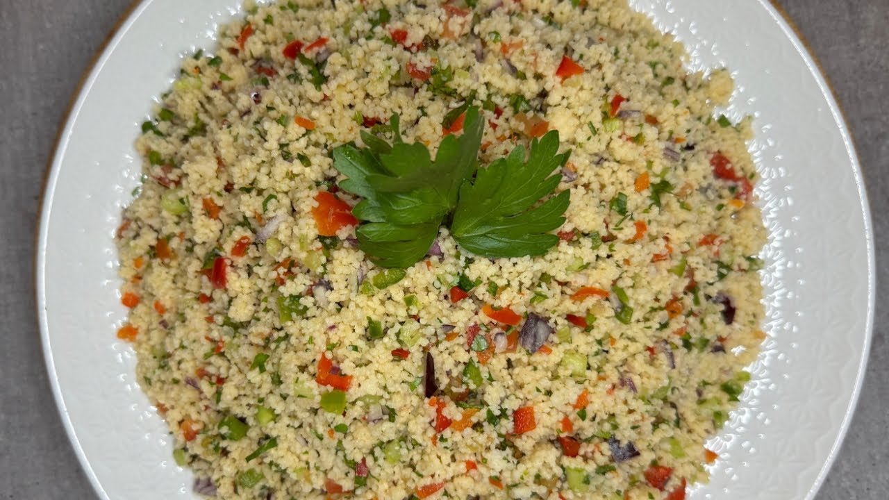 RECETTE DE TABOULÉ FAIT MAISON (FACILE ET RAPIDE)👍😊👌