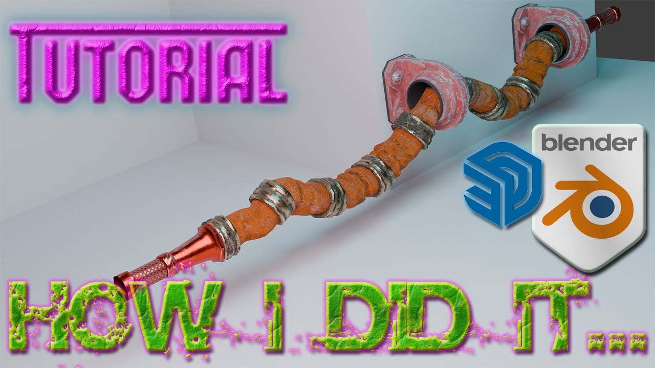 complex cable tutorial ♦ blender ♦ sketchup ♣ modifiers - YouTube