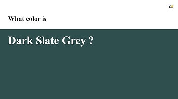 Dark Slate Grey color #2f4f4f hex color - Grey color - Warm color 2f4f4f