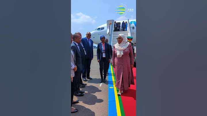 #KagameInauguration2024: President Samia Suluhu Hassan of Tanzania arrives in Rwanda