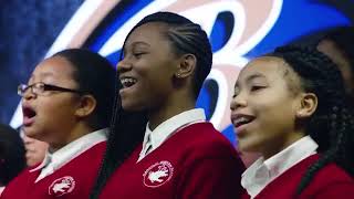 Cardinal Shehan School Choir Performs 'Rise Up' for Ravens