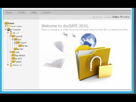 How to open/download a file in docSAFE