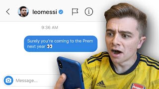 DM'ing 100 Footballers To See Who Would Reply (IT WORKED)