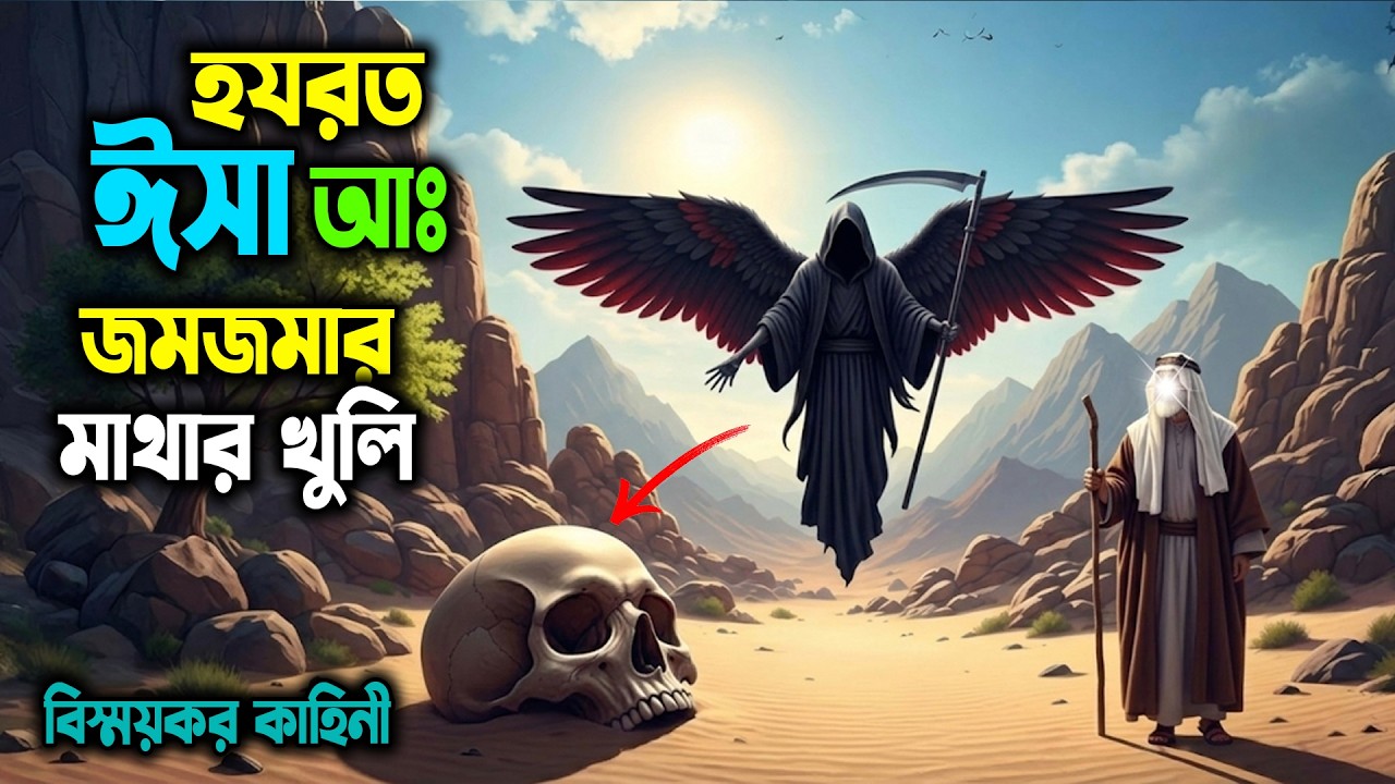 হযরত ঈসা আ: এবং মাথার খুলির সাথে কথা বলার বিষ্ময়কর ঘটনা | Islamic Story Bangla