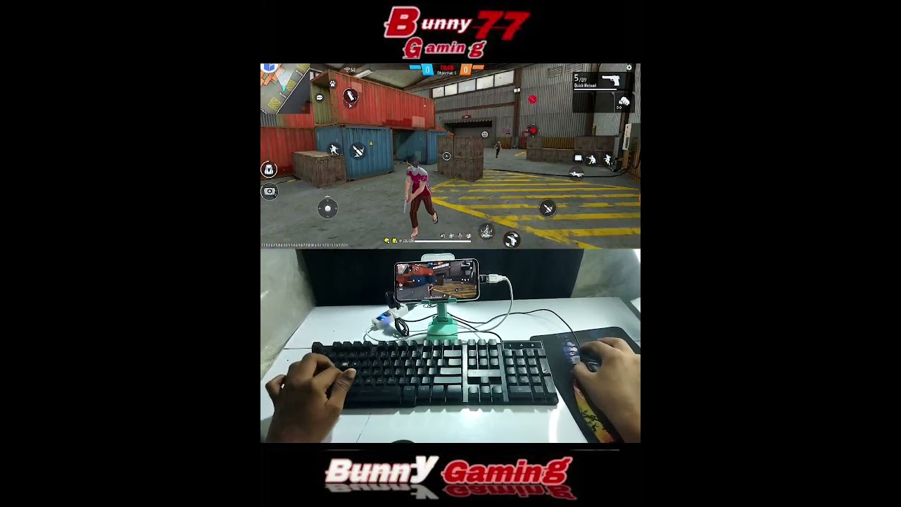 Mastering Free Fire ; Keyboard And Mouse With Handcam GamePlay 🔥🔥