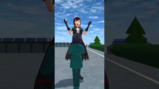 Mio Zombie Bhoot Monster Lie Police #sakuraschoolsimulator #shorts #sojamere