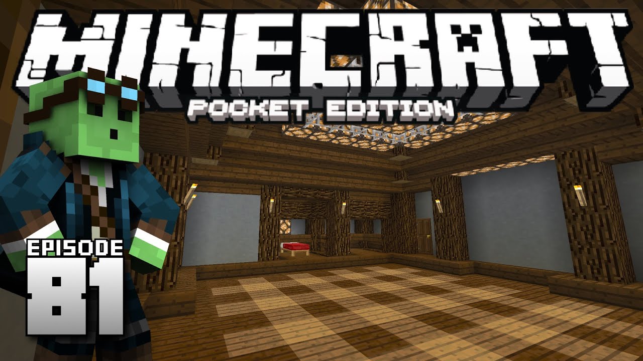 Let's Play Minecraft PE - Ep.81 : Project Room - YouTube