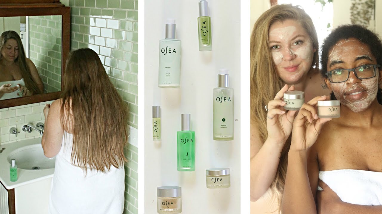 My Skin Care Routine - PLASTIC FREE & Vegan | Osea Skincare Review