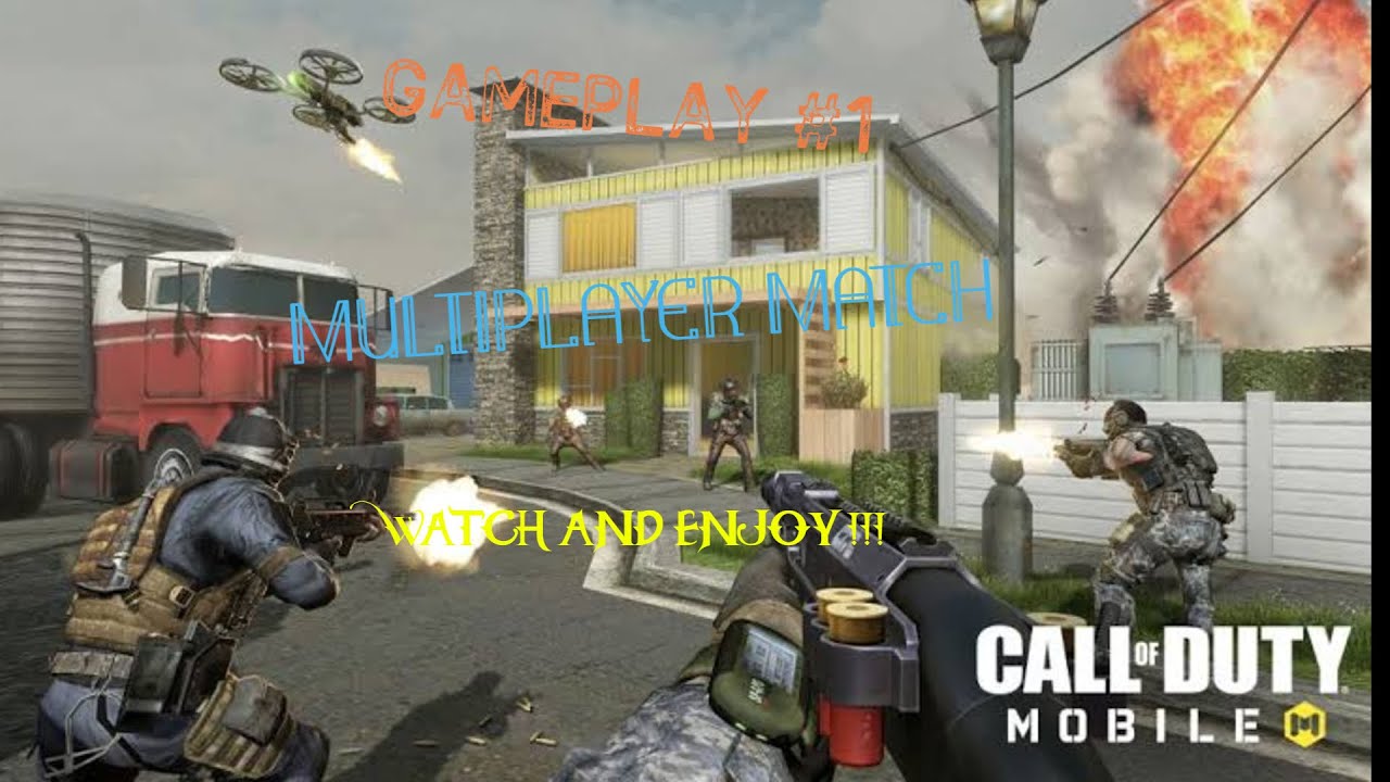 || CALL OF DUTY:MOBILE | GAMEPLAY #1 | MP MATCH | MODE: FRONTLINE | MAP:  NUKETOWN || - 