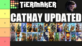 Cathay Unit Roster Updated Tier List
