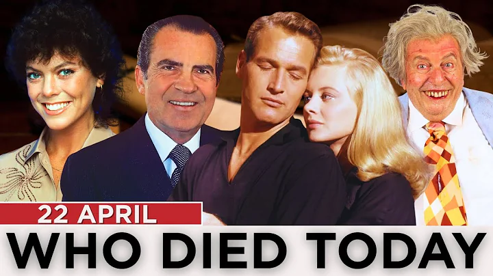 Who Died Today l Famous Deaths on This Day 22 APRIL