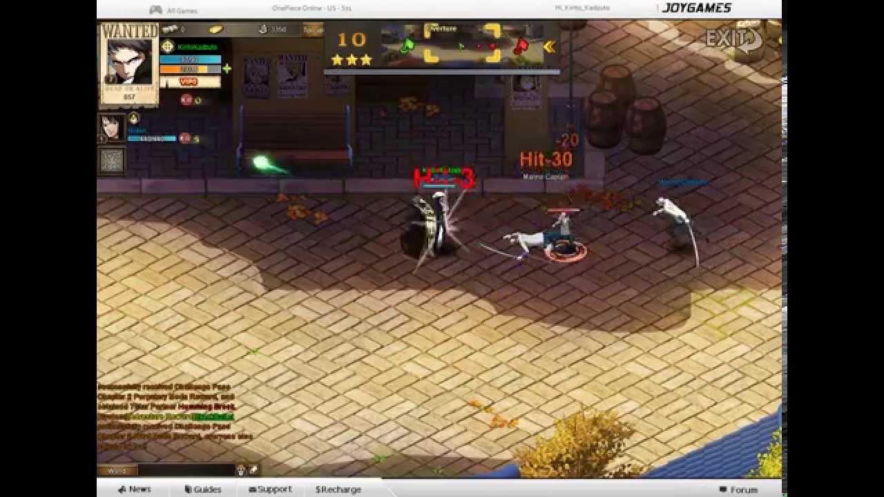 Прохождение игры OnePiece Online ( Часть 1 )