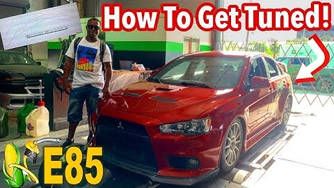How To Get Your Car Tuned // Flex Fuel Evo X