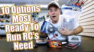 10 Options Almost Every Ready To Run RC Car Or Truck Needs | RC Driver