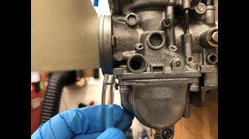 Checking Fuel Service Level on Mikuni Carbs