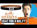 Hermes h belt kit unboxing  initial review