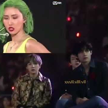 Jungkook's Reaction to Hwasa (Mamamoo)