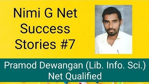 Nimi G Net Success Stories #7 ll Join New Bact For Nta Net June 2020