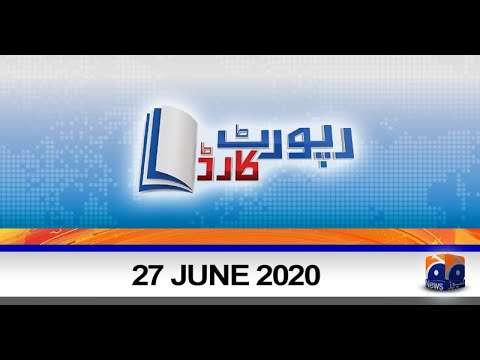 Report Card | Aleena Farooq Sheikh | 27th June 2020