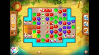 GardenScapes Level 1473 no boosters (15 moves)