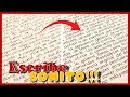 CÓMO ESCRIBIR BONITO 🌿 | Mejora tu LETRA de molde FÁCIL y RÁPIDO ✍