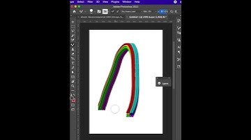 How to Create Colourful Text Effect in Photoshop - Typography lettering #Photoshop #design #shorts