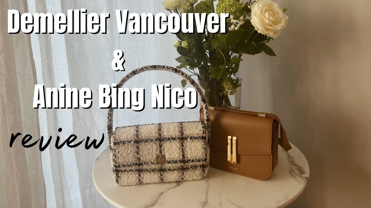 DESIGNER BAGS UNDER 500€  Demellier London Vancouver & Anine Bing Nico bags  review 