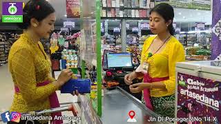 BELANJA BULANAN DI ARTASEDANA AMLAPURA-BALI