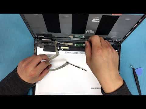 How to replace laptop screen Dell Inspiron P69G001