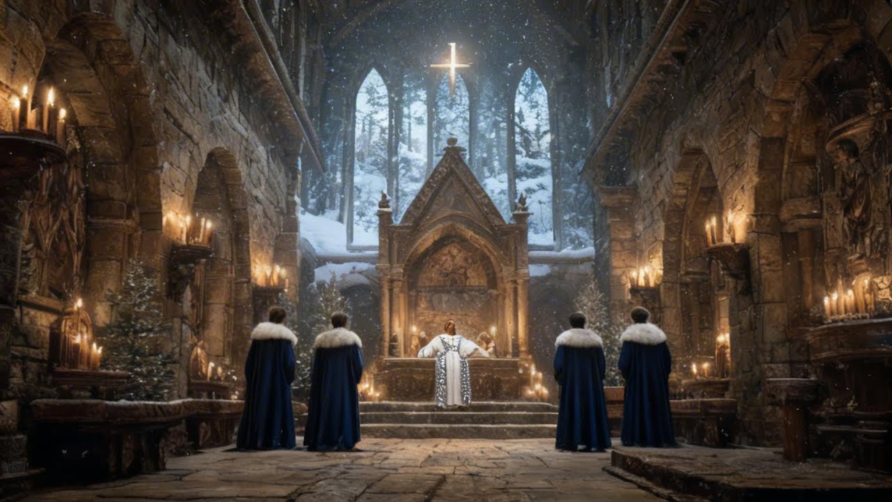 Jesus Christ Is Born ✝️ Gregorian Chant for Christmas (No Ads)