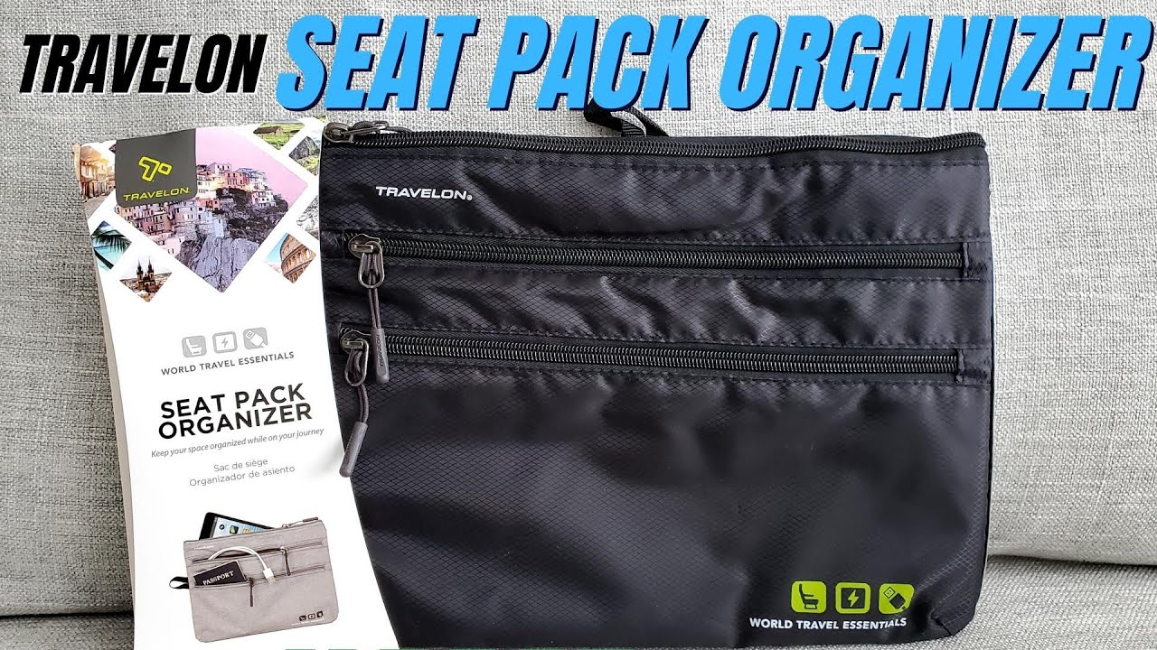 Travelon Seat Pack Organizer Unboxing - Tech Accessory Organizer