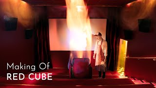 Seb Agnew Staged Photography. Making Of Red Cube.