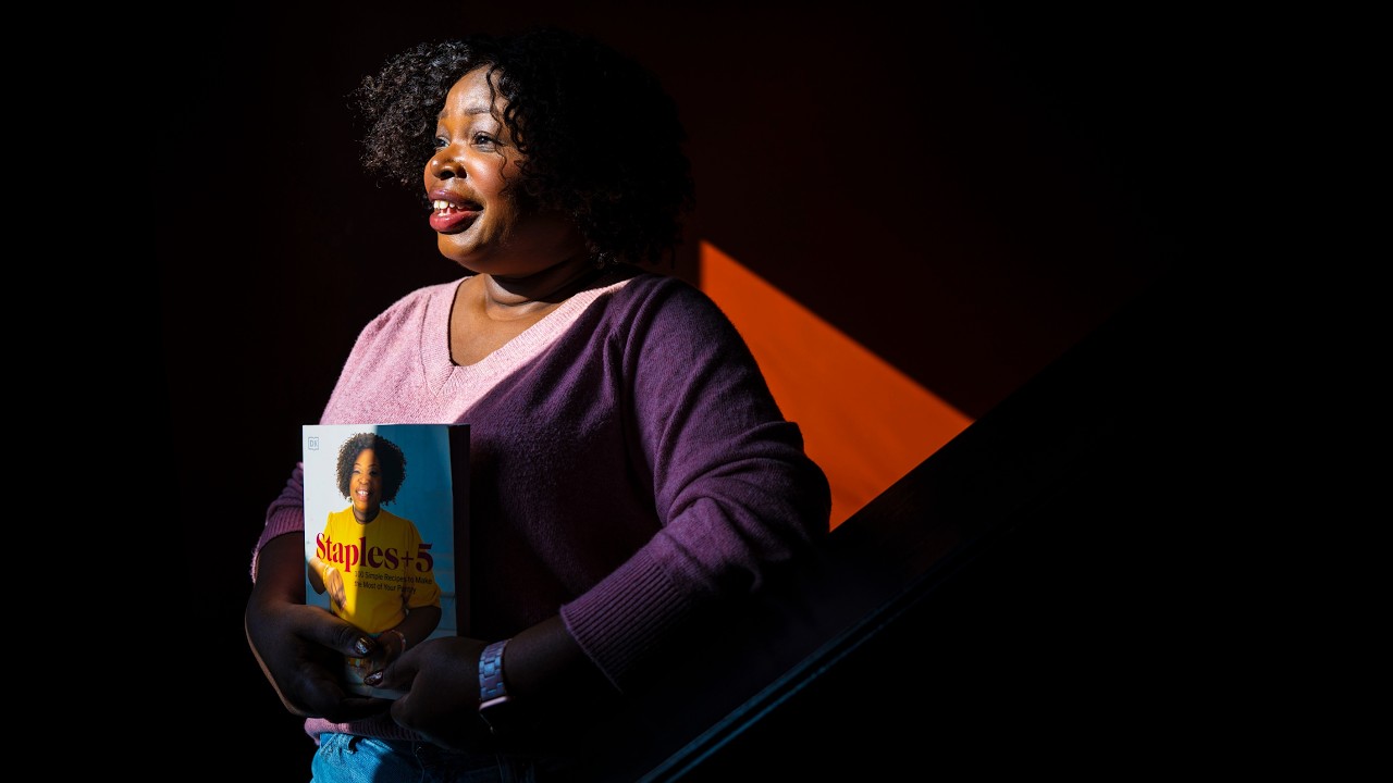 Tanorria Askew reads from her book “Staples + 5: 100 Simple Recipes to Make the Most of Your Pantry