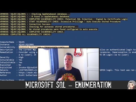 ED76 - Microsoft SQL – Enumeration