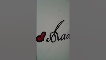 Saad name style handwriting calligraphy video plz subscribe to guys 🙏