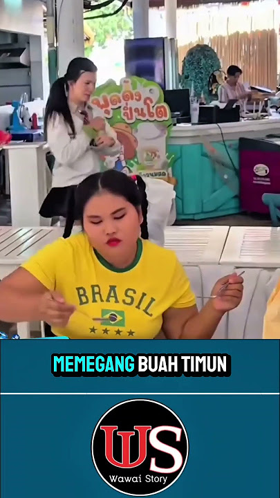 NIKMAT NYA MAKAN TIMUN DICOCOL SAMBAL #ngakak #lucu