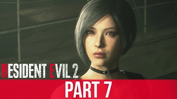 RESIDENT EVIL 2 REMAKE Gameplay Walkthrough Part 7 - ADA WONG (Full Game)