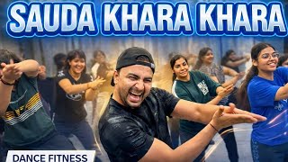 Sauda Khara Khara Dance Fitness Workout | Bollywood Punjabi Cardio | dancefitnesswithrk