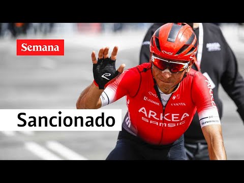 Atención | Nairo Quintana sancionado por uso de tramadol y descalificado del Tour de Francia