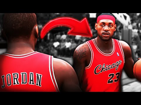 What If LeBron James Replaced Michael Jordan?