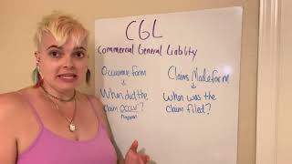 Insurance Exam Help: CGL Commercial General Liability Occurrence Vs Claims Made on the Exam