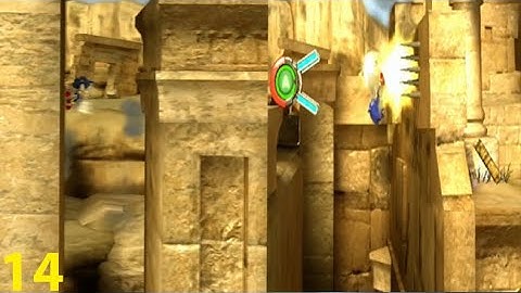 Sonic Unleashed Part 14 Arid Sands Part 1 And Skyscraper Scamper Part 1 (Interesting Pathway)